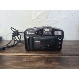 Canon Sure Shot Owl Date 35mm Auto Focus Point & Shoot Film Camera